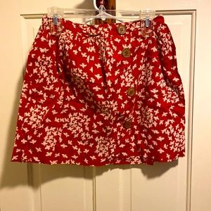 Heritage 1981 Cute Red Skirt NWOT